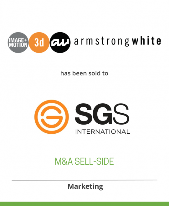 Armstrong White has been sold to SGS International Inc.