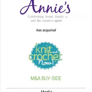 Annie’s has acquired Knit and Crochet Now! from Candice Jensen Productions