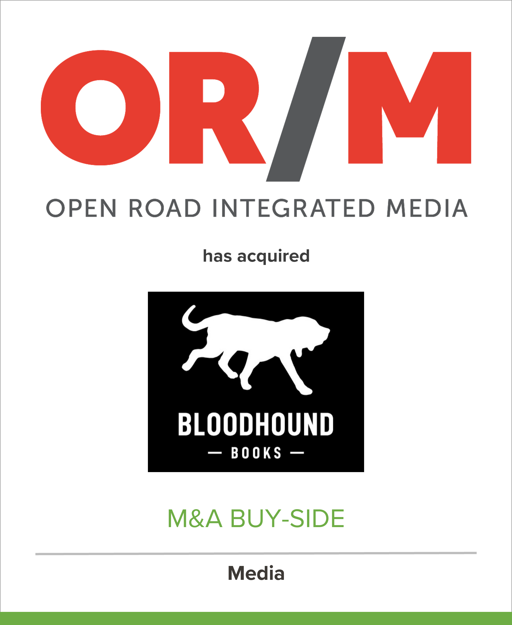 Open Road Integrated Media Has Acquired Bloodhound Books