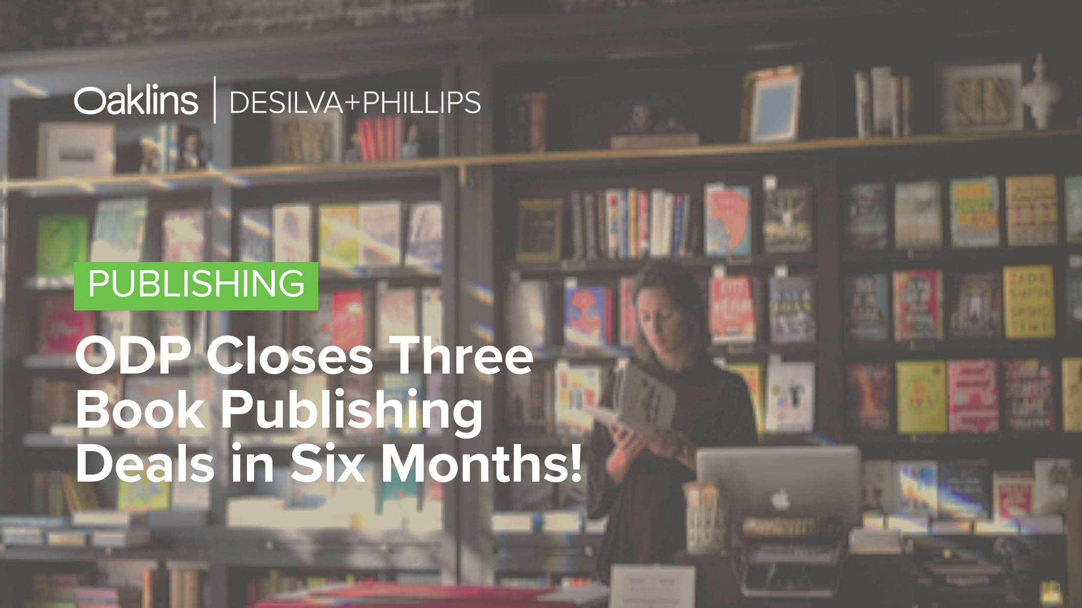 ODP Closes Three Book Publishing Deals in Six Months!